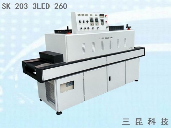 LEDUV光固机UV树脂LEDUV设备SK-203-3LED-260